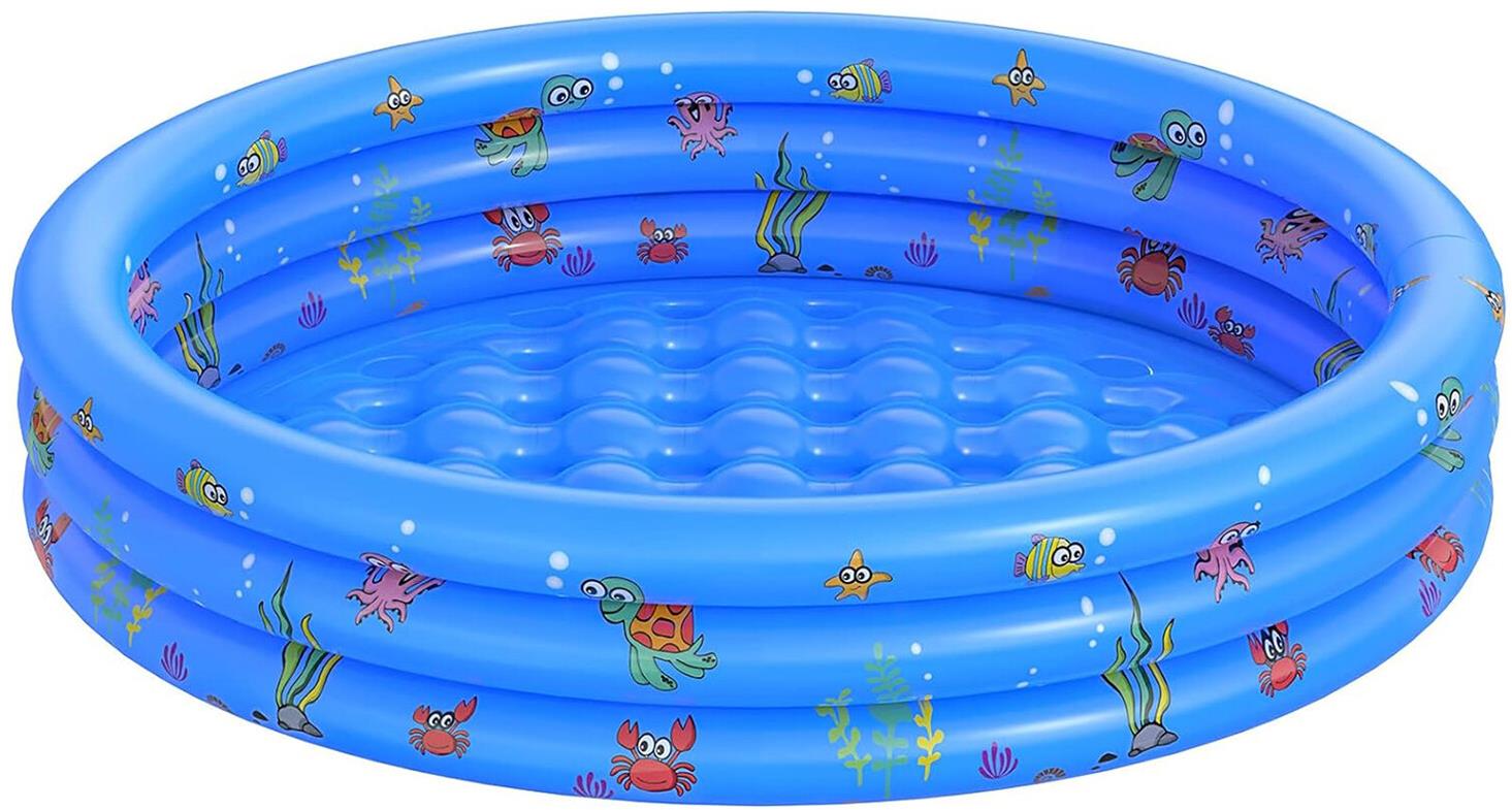 Aga Detský bazén DS2803-BL 130 × 42 cm, modrý