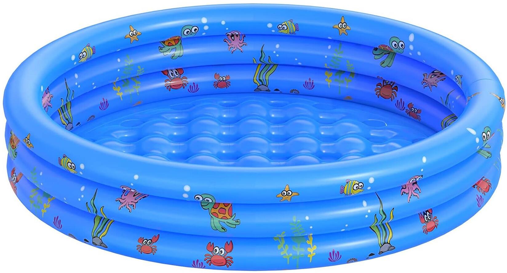 Aga Detský bazén DS2804-BL 150 × 50 cm, modrý