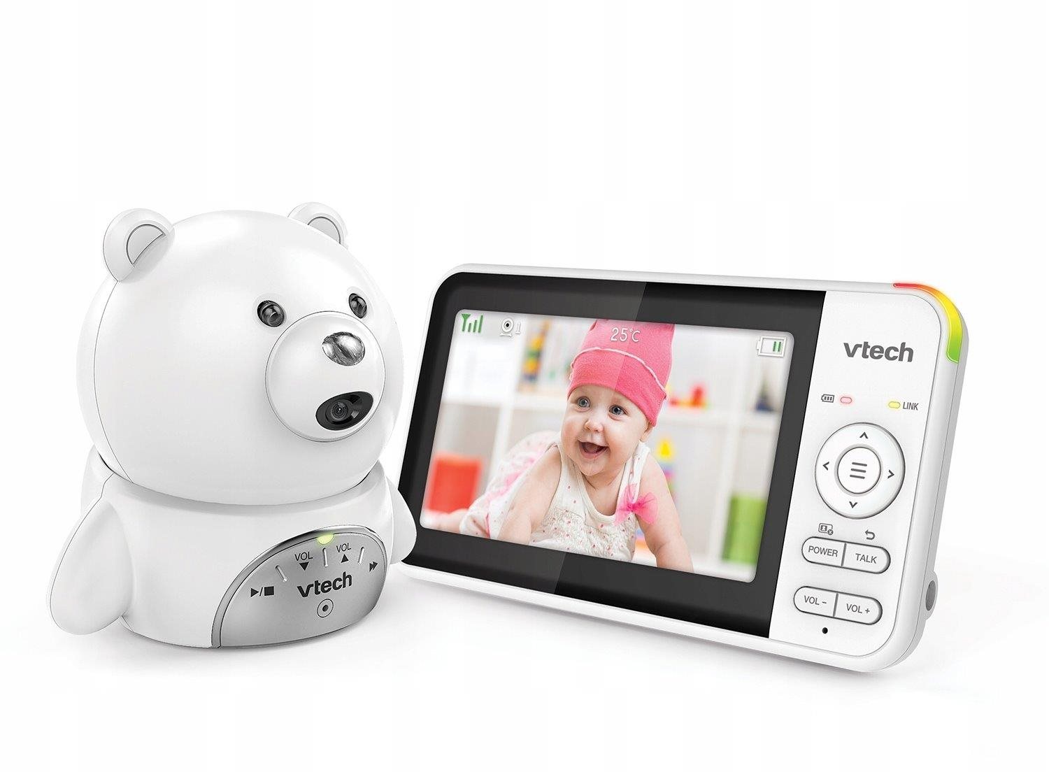 VTech BM5150-BEAR, detská video-pestúnka s displejom 5