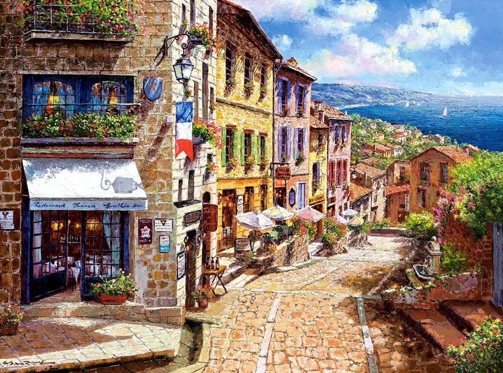 Castorland Puzzle Popoludnie v Nice, Francúzsko 3000 dielikov