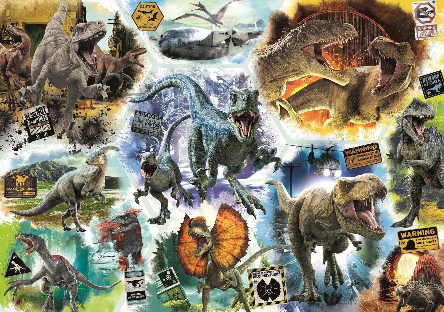 Trefl Puzzle Jurský svet: Nadvláda 1000 dielikov