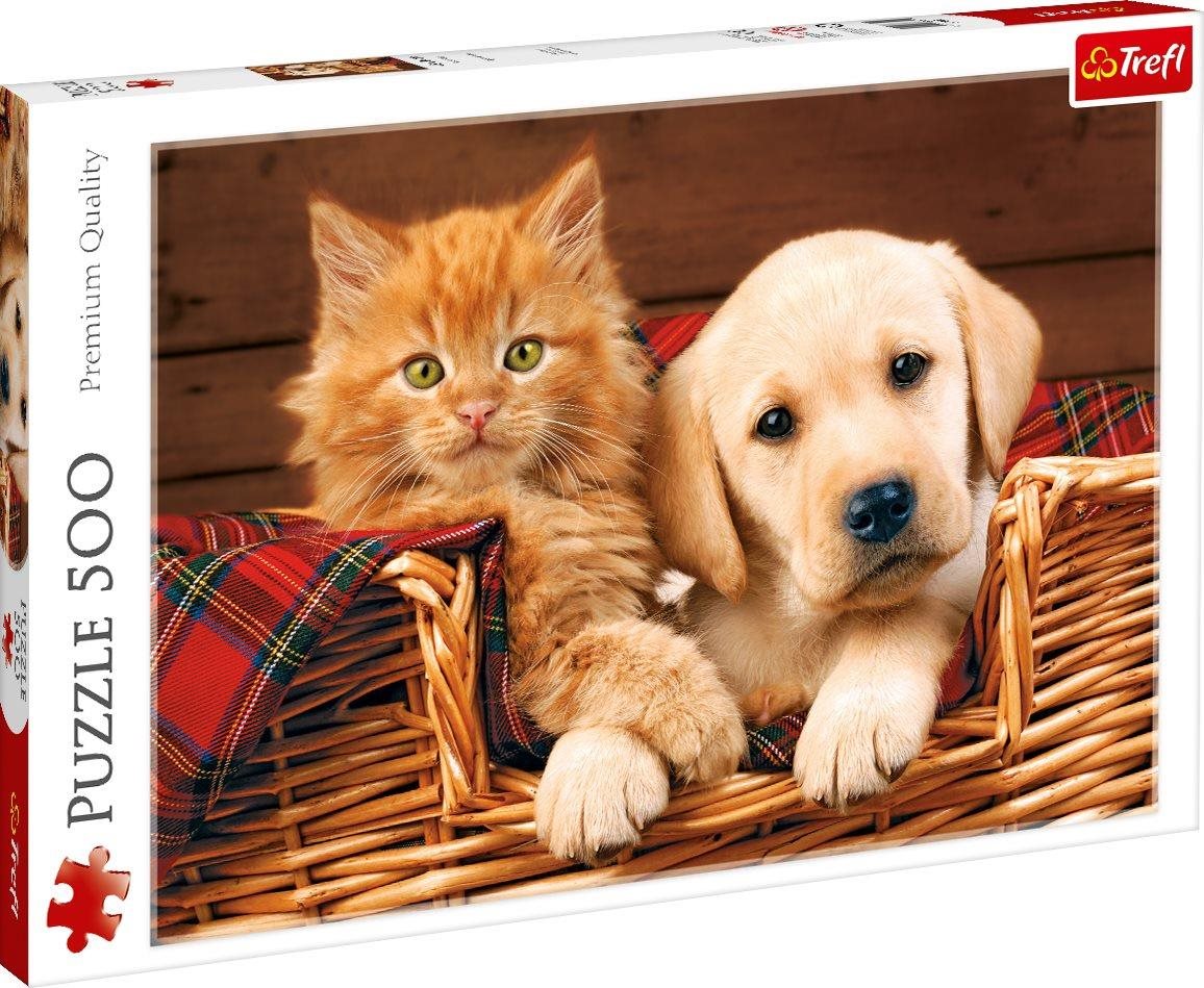Trefl Puzzle Spolu je to lepšie 500 dielikov