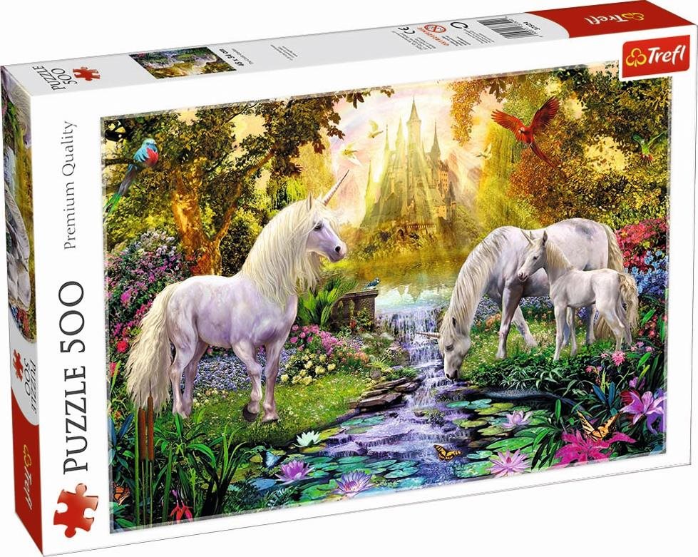 Trefl Puzzle Jednorožce 500 dielikov