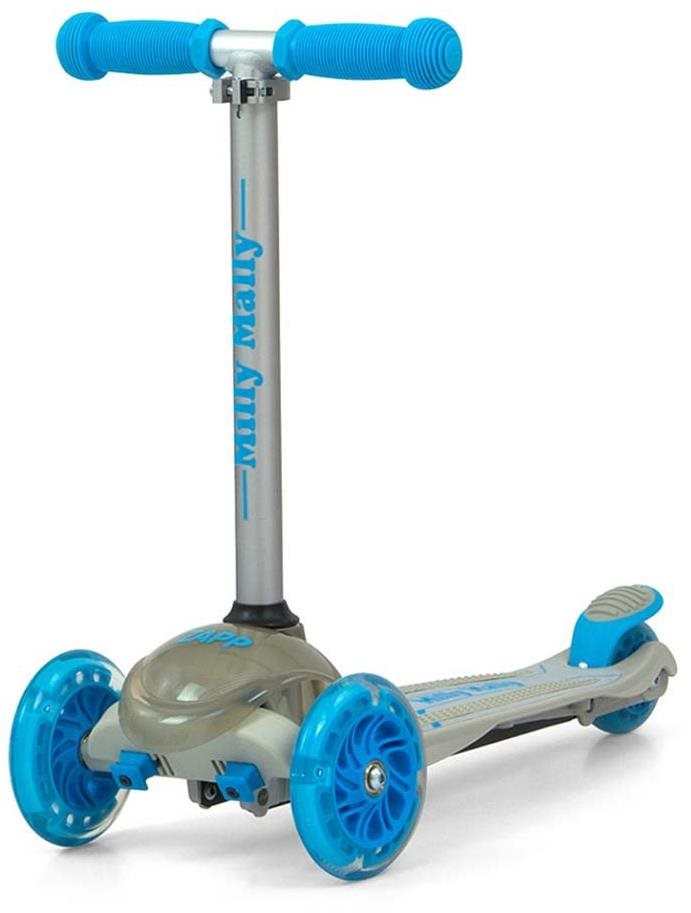 Milly Mally Detská kolobežka Scooter Zapp grey