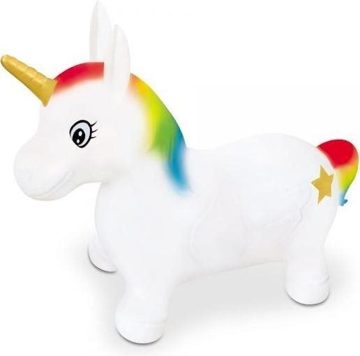 Nafukovacie hopsadlo jednorožec MONDO 09132 biele, Unicorn
