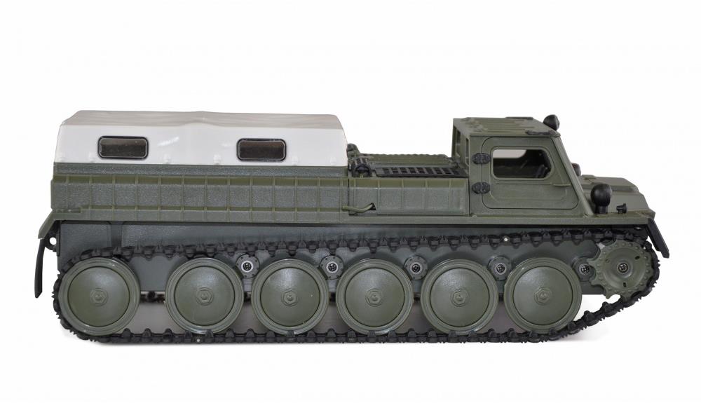 Amewi RC obrnené pásové vozidlo 1:16 RTR olivovozelená replika GAZ-71