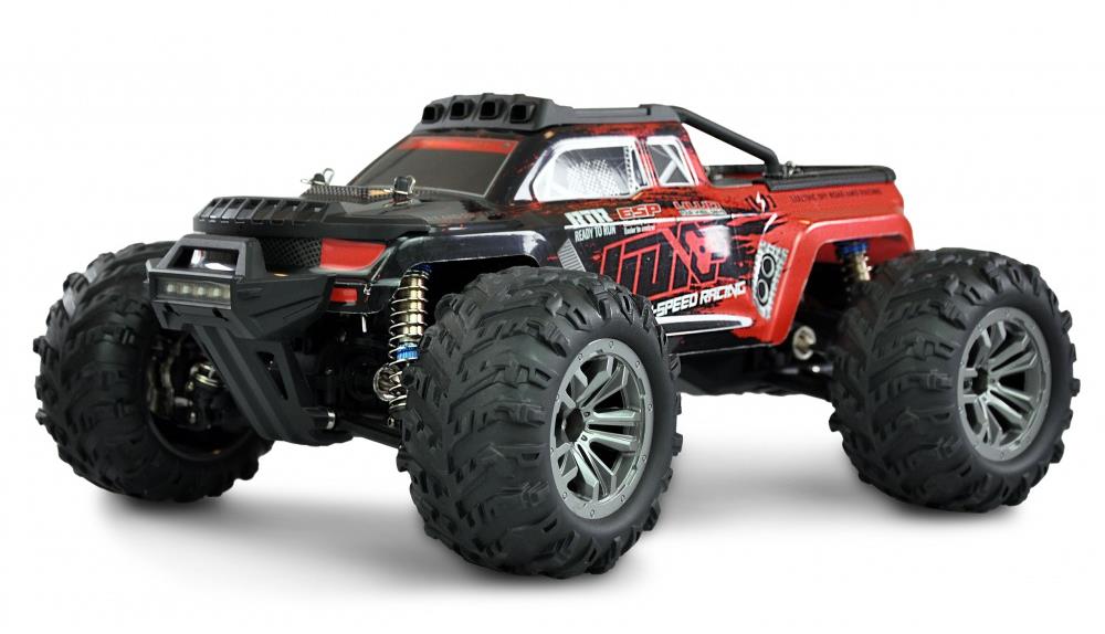 Amewi RC monstertruck Daphoenodon GYRO 4WD 1:12 RTR, červené