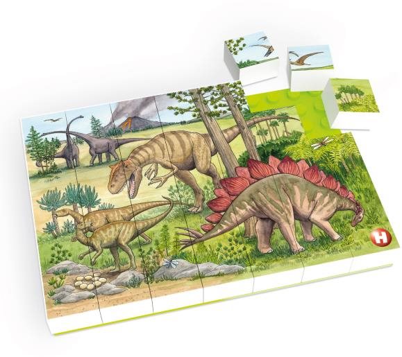 HUBELINO Puzzle – Svet dinosaurov