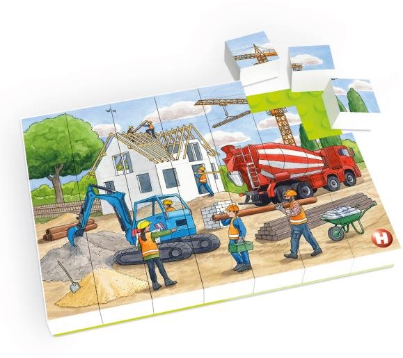 HUBELINO Puzzle – Na stavenisku