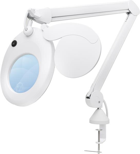 Shesto Lightcraft stolová lampa Slim Line LED s lupou