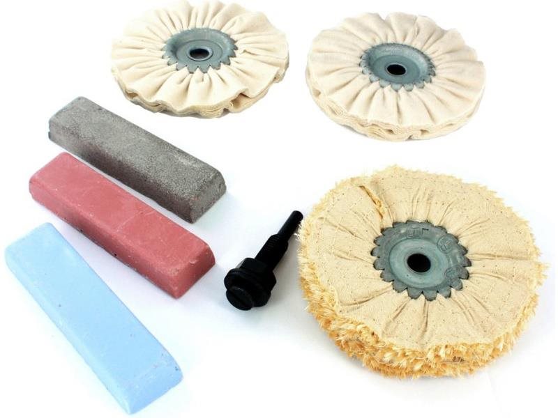 Shesto Policraft leštiaca sada DIY na nehrdzavejúcu oceľ