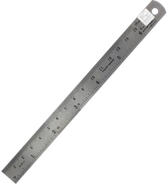 Modelcraft pravítko z nehrdzavejúcej ocele 150 mm