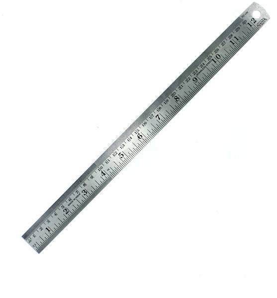 Modelcraft pravítko z nehrdzavejúcej ocele 300 mm