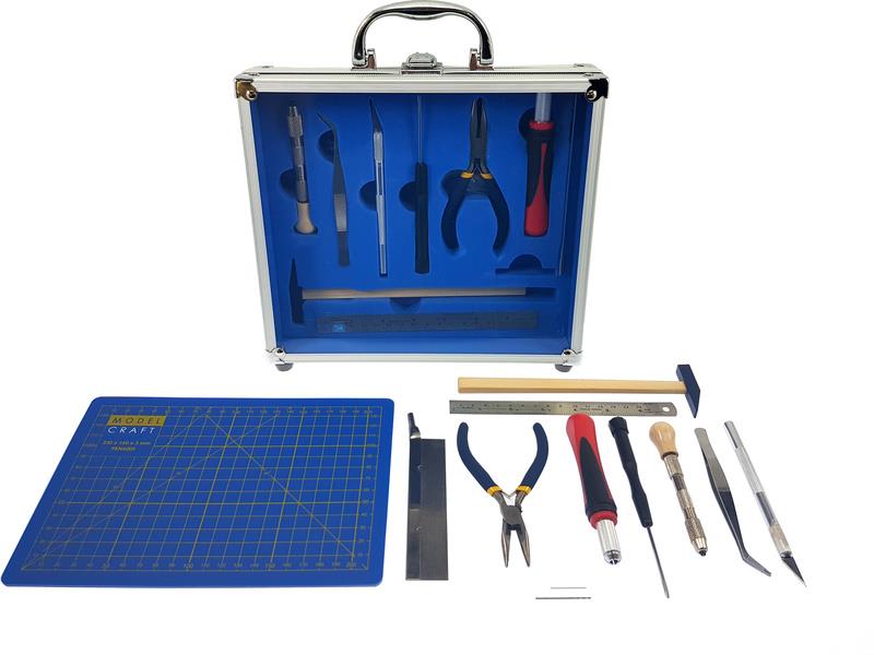 Modelcraft náradie pre železničných modelárov (sada 12 ks)