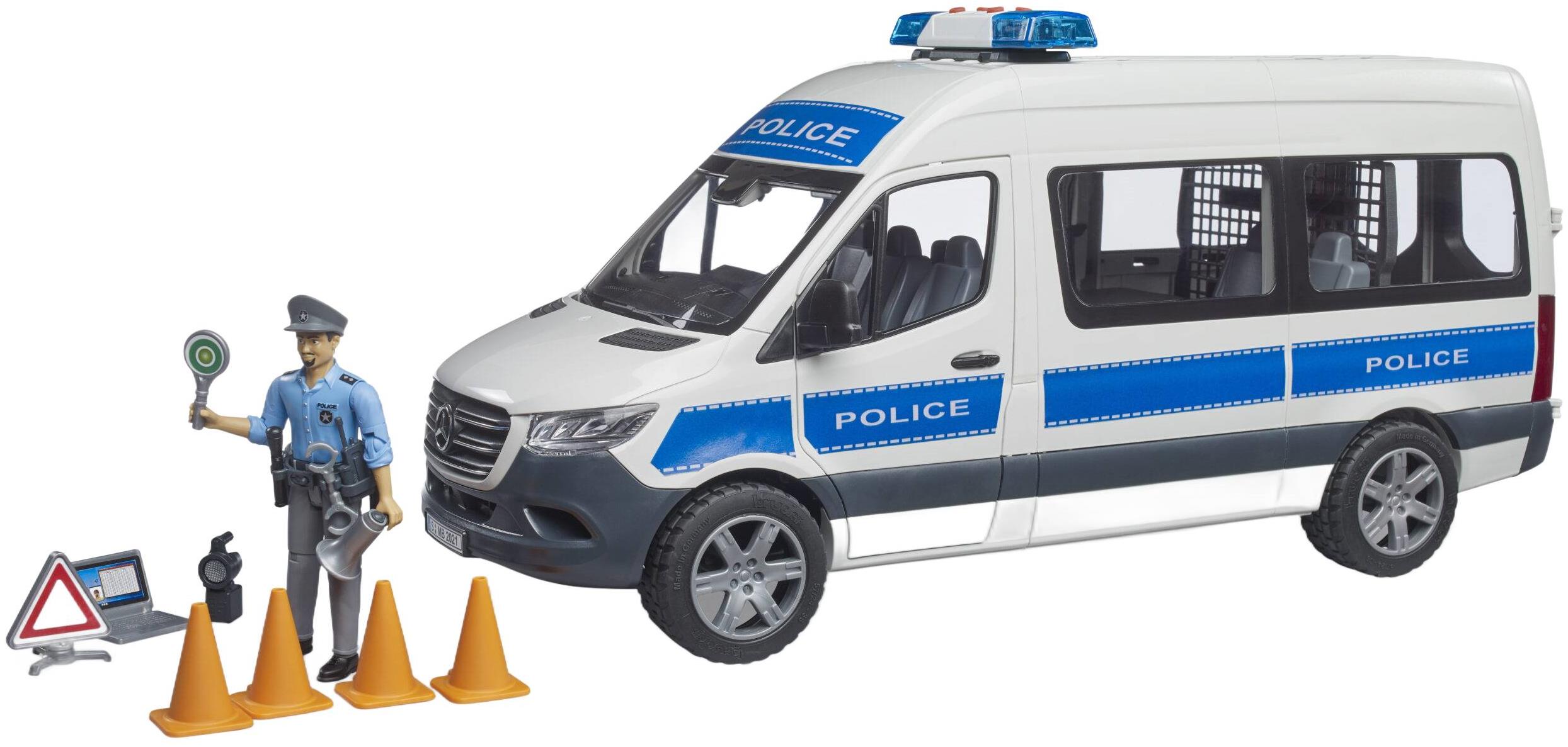 Bruder 02683 Policajný MB Sprinter s policajtom