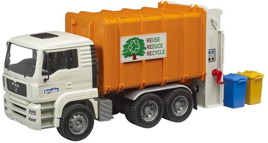 Bruder 02772 Smetiarske auto MAN TGA