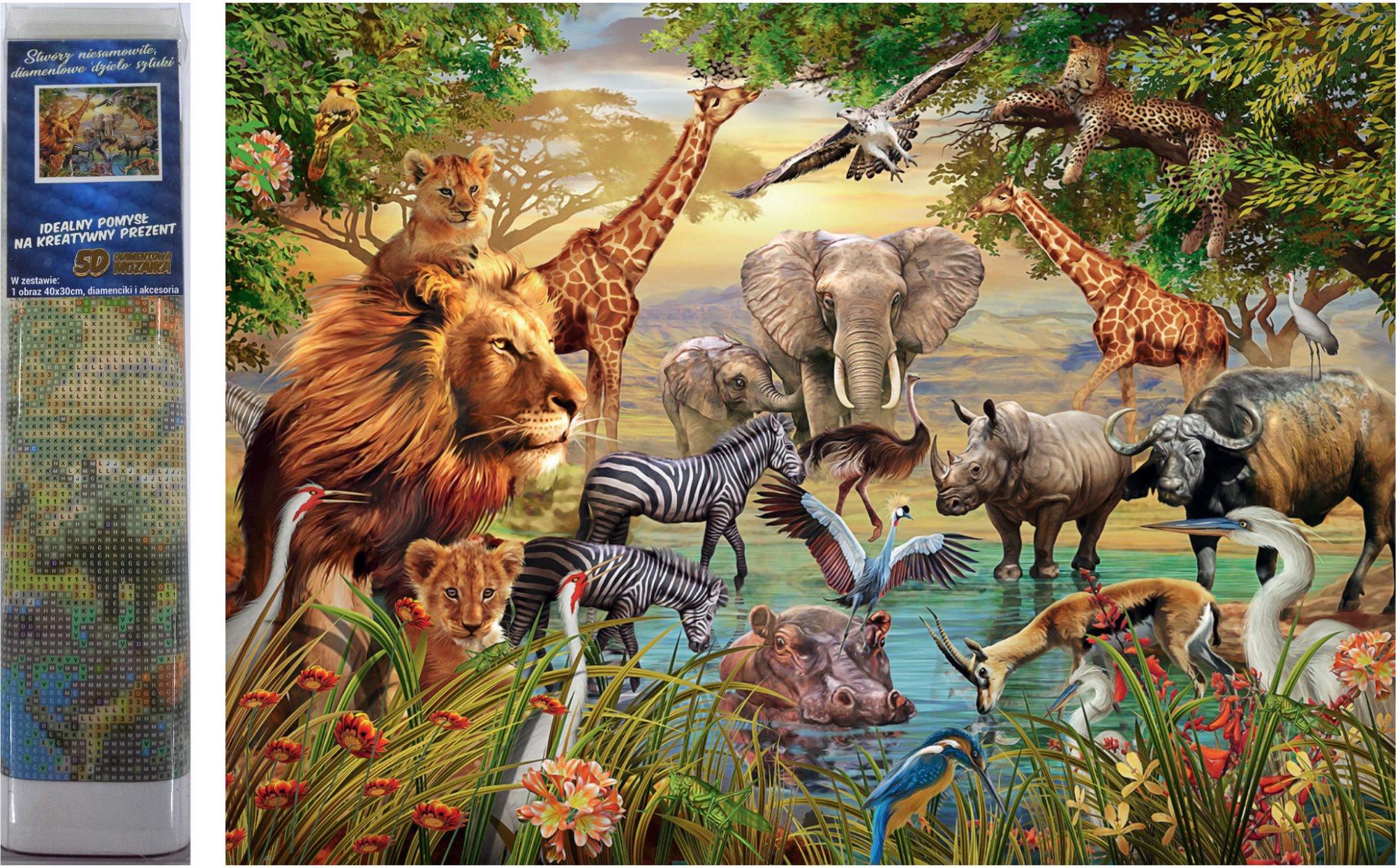 Norimpex Safari pri rieke 30 × 40 cm