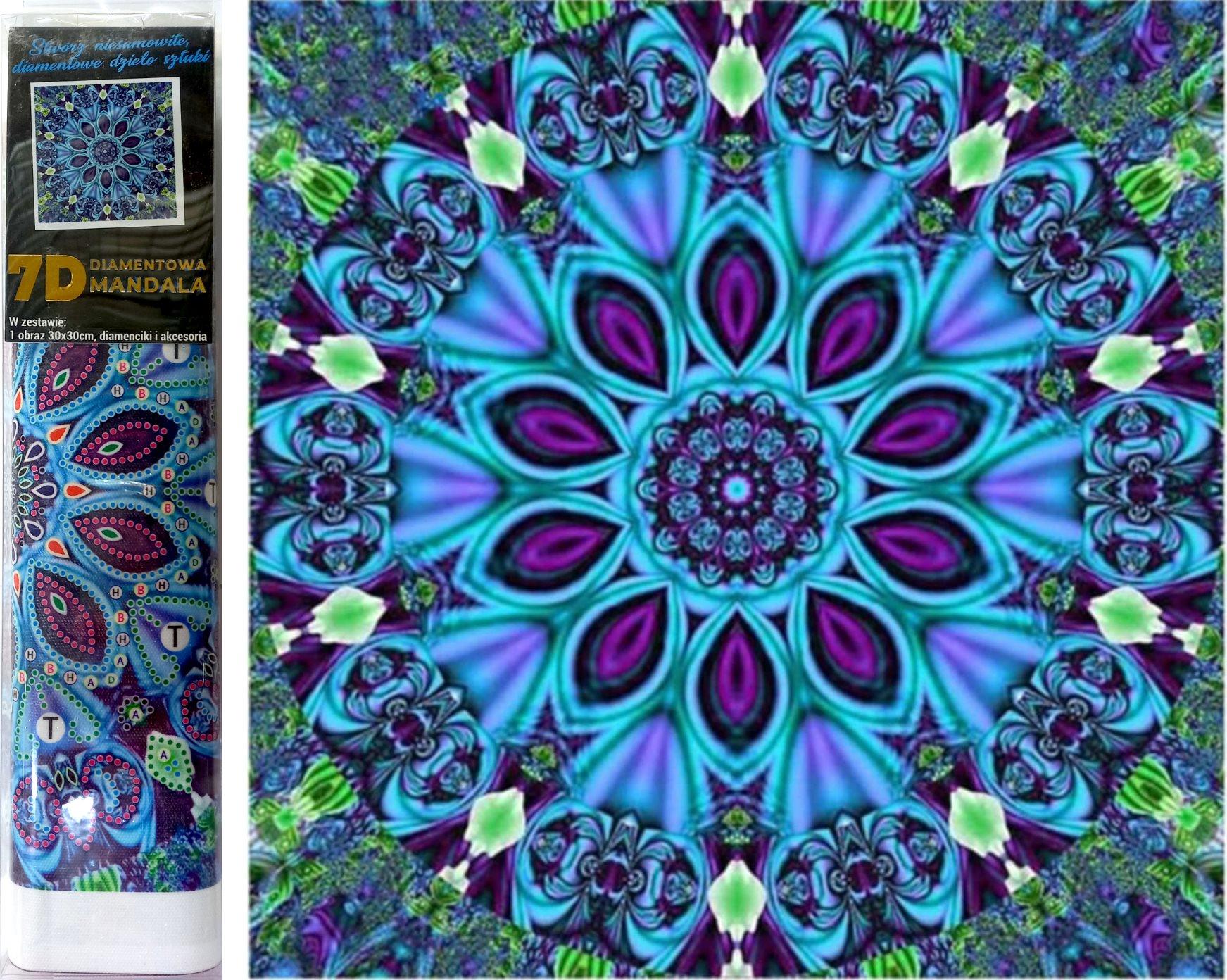 Norimpex 7D Magická mandala 30 × 30 cm
