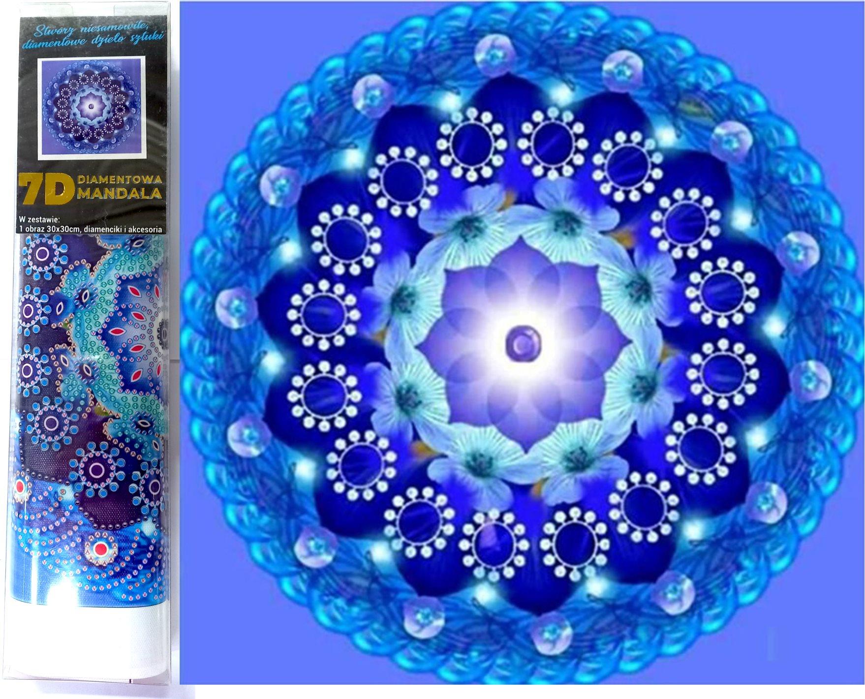 Norimpex 7D Polnočná mandala 30 × 30 cm