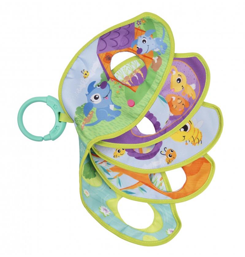 Playgro – Veselá knížka se zvířecími maňásky
