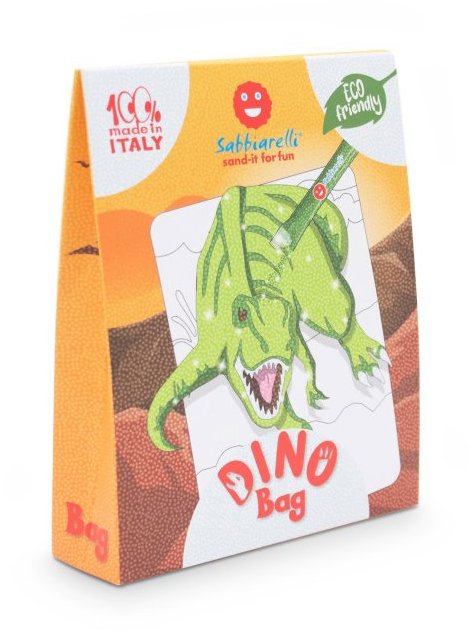Sabbiarelli Súprava pieskovania – taška dinosaury