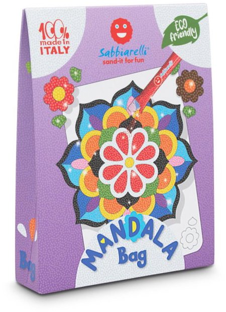 Sabbiarelli Súprava pieskovania – taška mandala