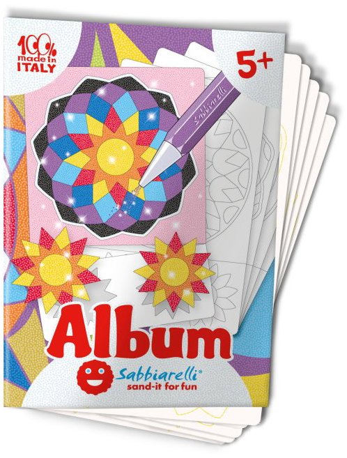 Sabbiarelli Album na pieskovanie – Mandaly 5+