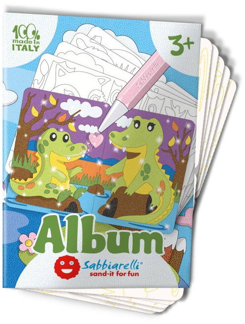 Sabbiarelli Album na pieskovanie – Mláďatá 3+