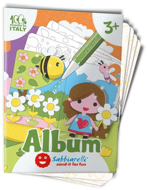 Sabbiarelli Album na pieskovanie – Ročné obdobia 3+