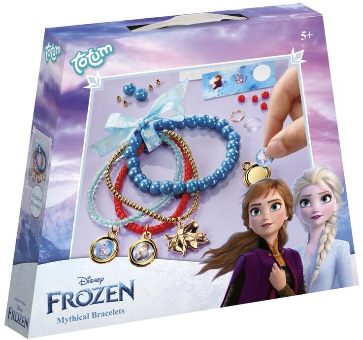 Ľadové kráľovstvo II korálkové náramky