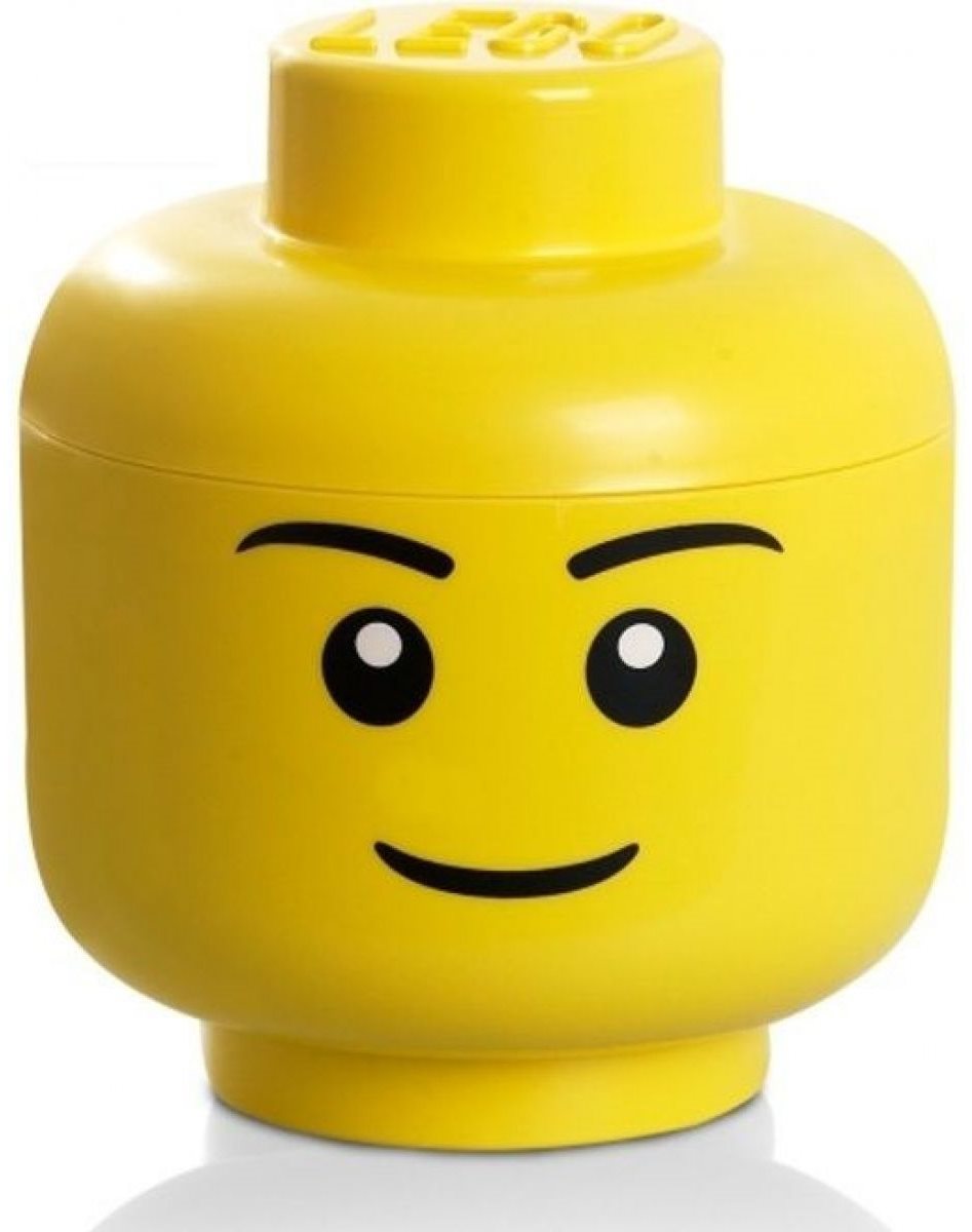 LEGO úložná hlava (veľkosť L) – chlapec