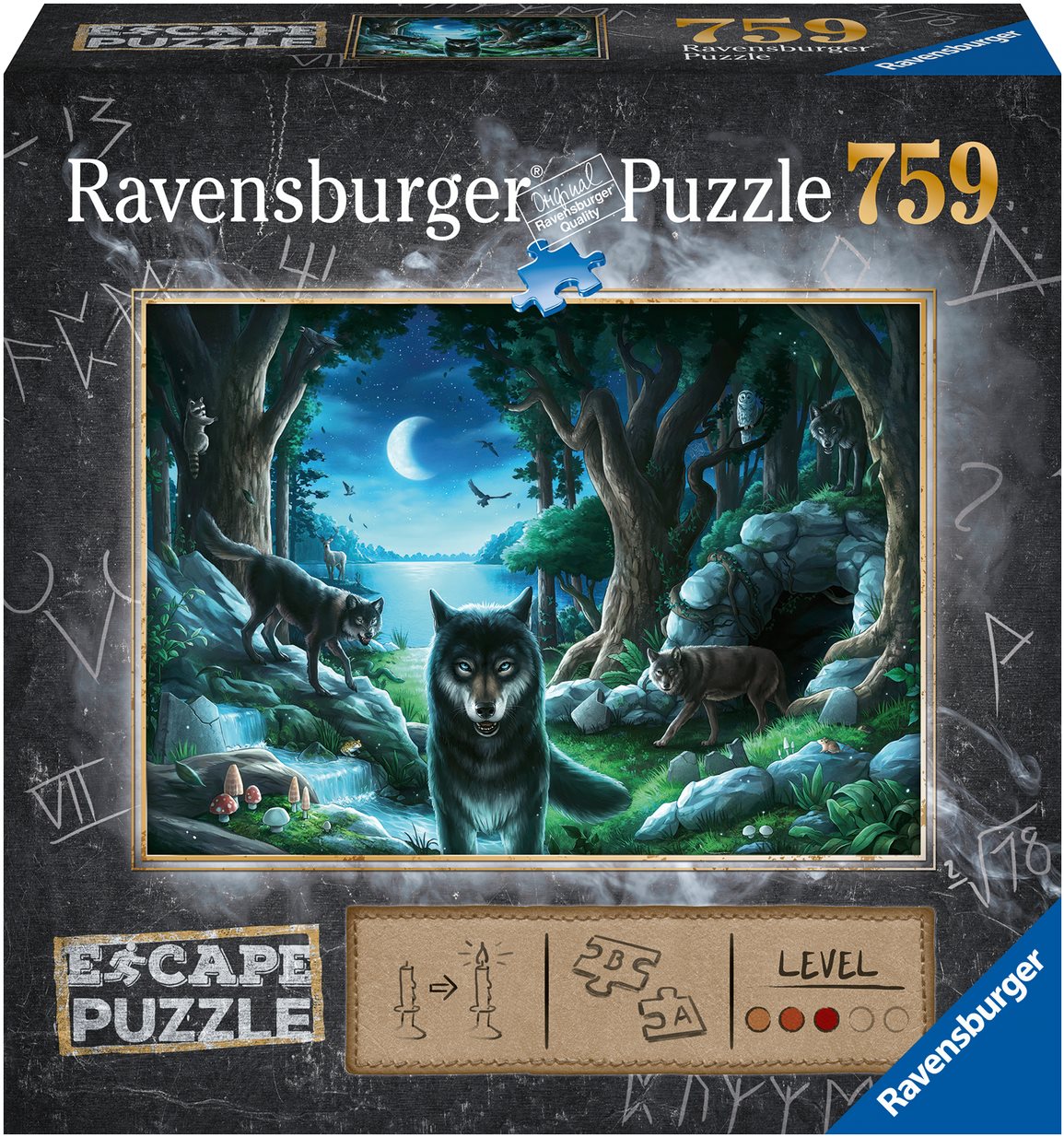 Ravensburger 164349 Exit Puzzle: Vlk