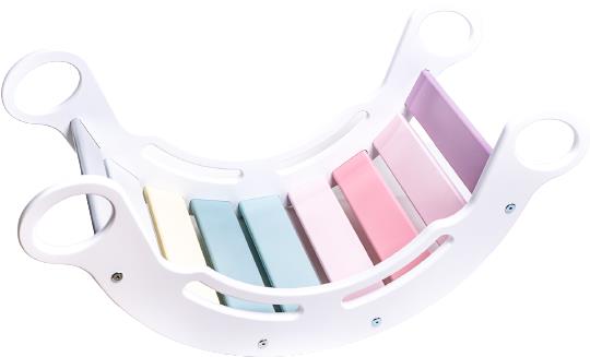 BaaVi Montessori hojdačka Monte Pinky White