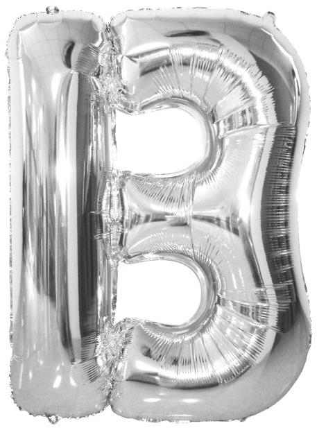 SMART BALLOONS Balón fóliový písmeno „b“ 102 cm