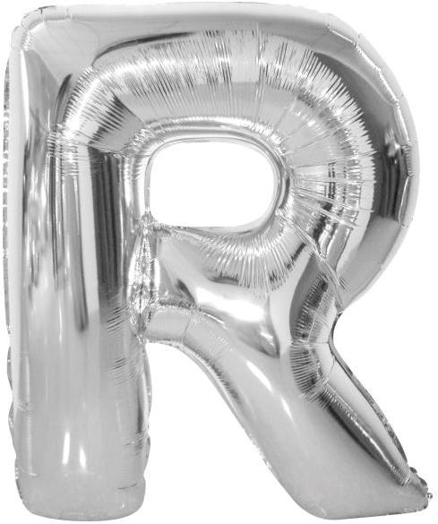 SMART BALLOONS Balón fóliový písmeno „R“ 102 cm