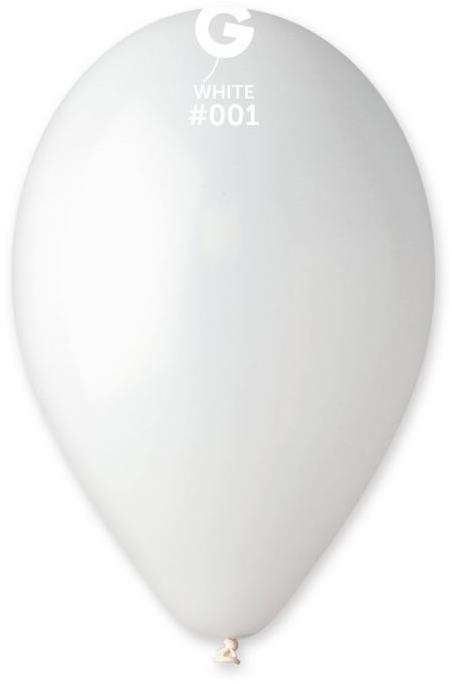 SMART BALLOONS 100 ks biele 26 cm pastelové