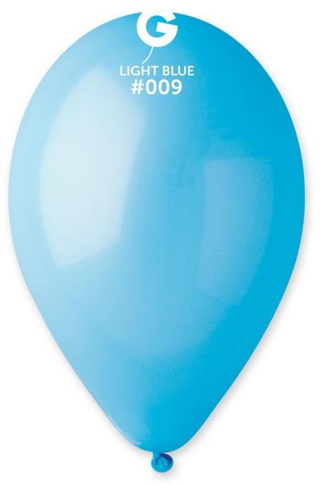 SMART BALLOONS 100 ks svetlomodré 26 cm pastelové