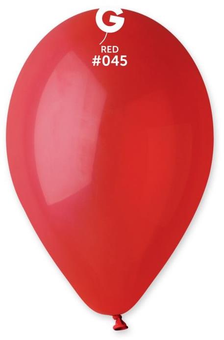 SMART BALLOONS 100 ks červené 26 cm pastelové