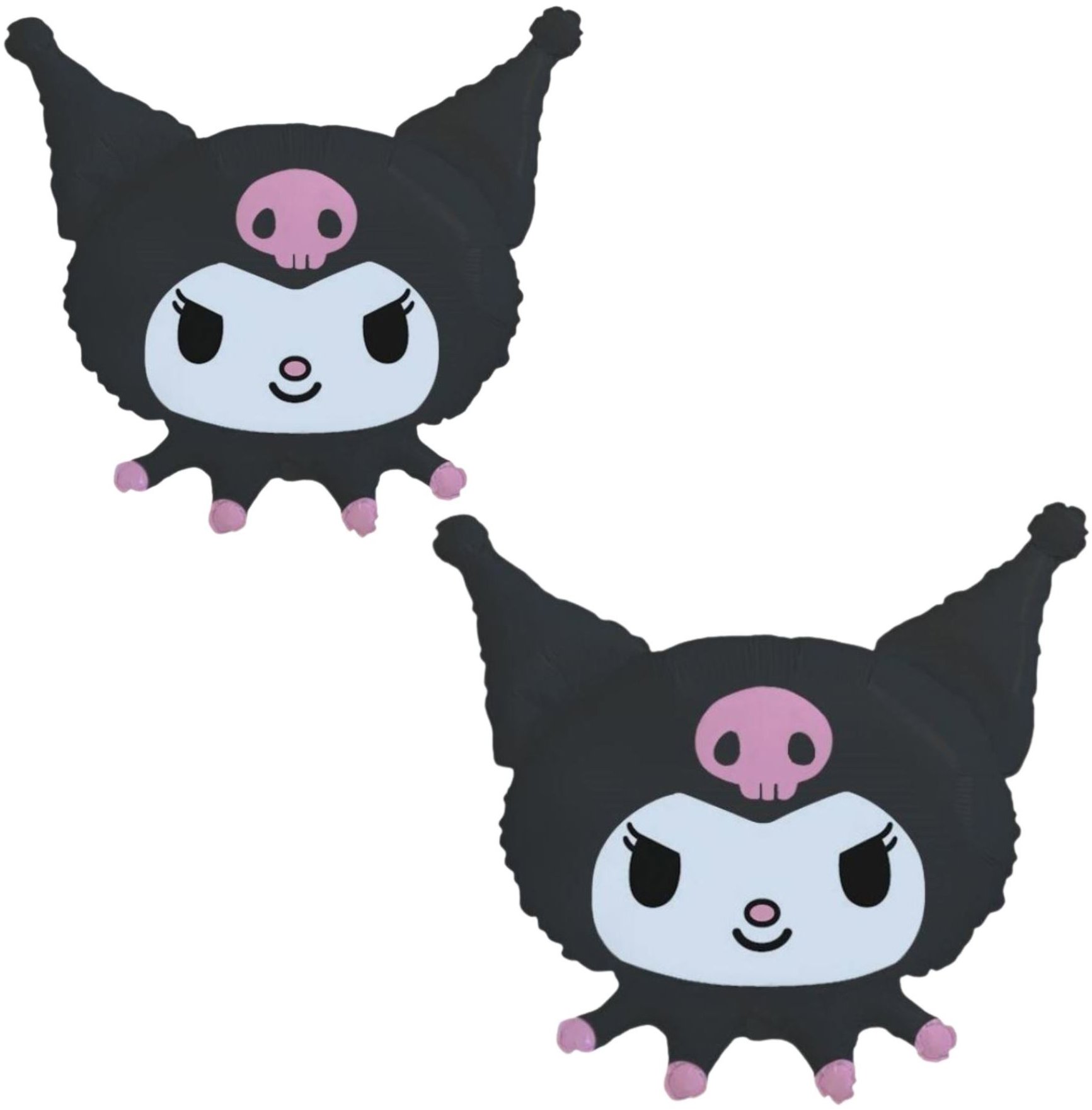 FLEXMETAL Balón foliový 60 cm kuromi, Hello Kitty, 2 ks