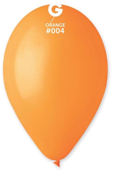 SMART BALLOONS Balóniky 100 ks oranžové 26 cm pastelové