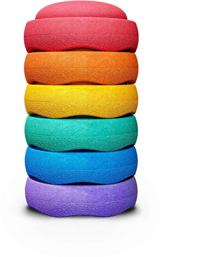 Stapelstein Original Mini Rainbow classic