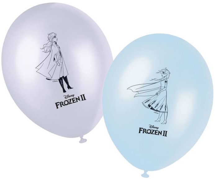 GODAN Balóniky latexové Frozen 2 – Ľadové kráľovstvo, 28 cm, 8 ks