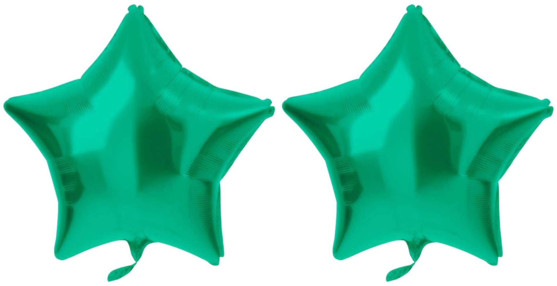 FOLAT Balón fóliový – hviezda, matná zelená, 48 cm, 2 ks