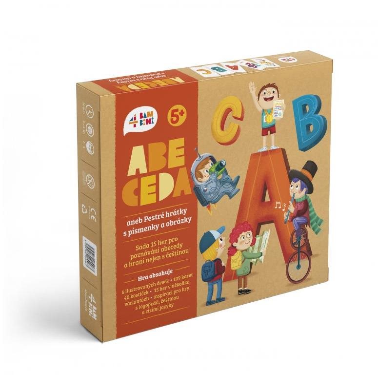4bambini Abeceda alebo Pestré hranie s písmenkami a obrázkami