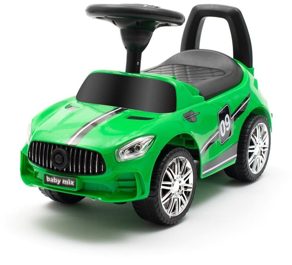 Detské odrážadlo so zvukom Racer zelené
