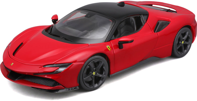 Bburago Ferrari SF90 Stradale 1 : 18 červená