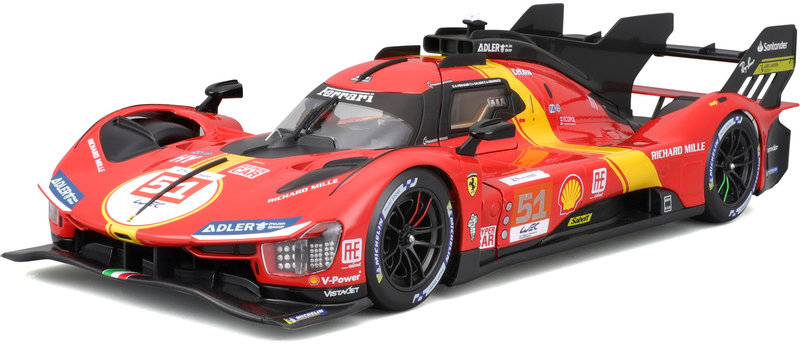 Bburago Ferrari Racing 499P 1 : 18 #51