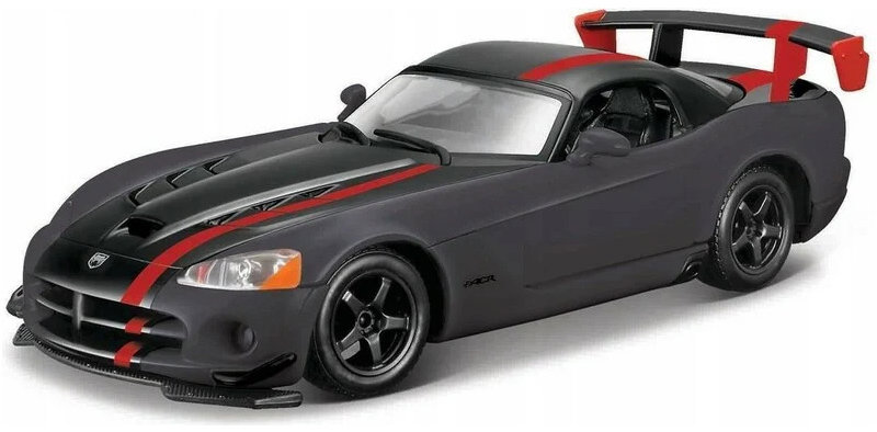 Bburago Dodge Viper SRT 10 ACR 1 : 24 strieborný