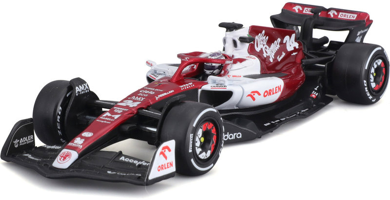 Bburago Signature Alfa Romeo Orlen C42 1:43 #24 Zhou