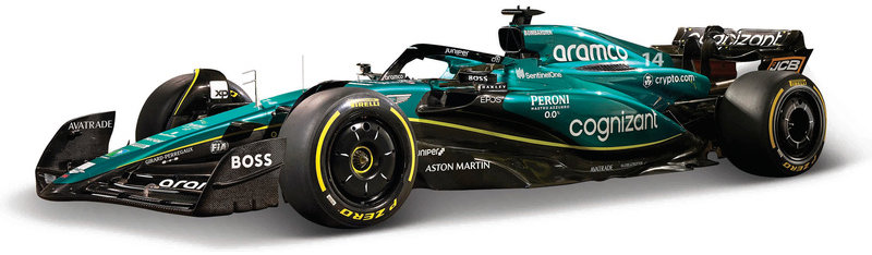 Bburago Aston Martin AMR23 1 : 43 #14 Alonso